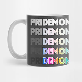 Pride Demon (Rainbow) Mug